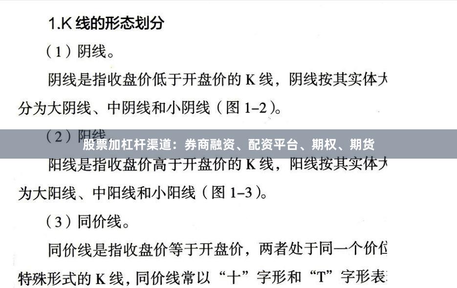 股票加杠杆渠道：券商融资、配资平台、期权、期货